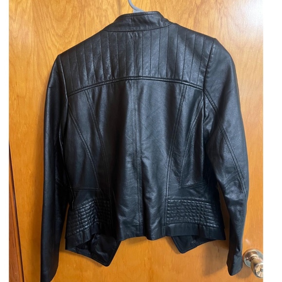 Genuine Leather Jacket (Size S) - Picture 3 of 7